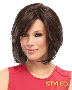 Elizabeth (Exclusive) | Lace Front & Monofilament Synthetic Wig By Jon Renau -Gabor Store JR5158 styled 1 01