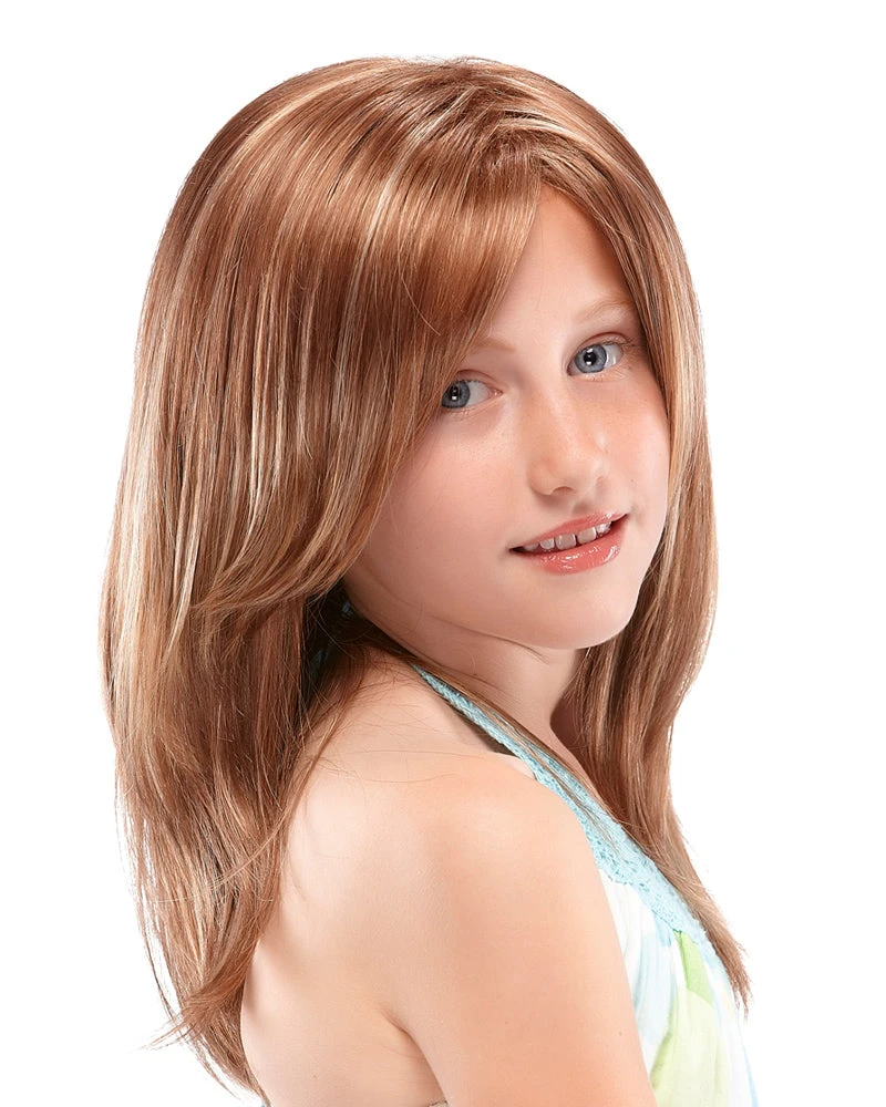 Ashley Petite | Kids Monofilament Synthetic Wig By Jon Renau 3 Ashley Petite | Kids Monofilament Synthetic Wig By Jon Renau