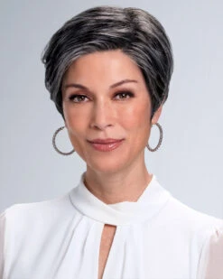 Evan | Lace Front & Monofilament Crown Synthetic Wig By Jon Renau -Gabor Store JR5979 Evan 1B60