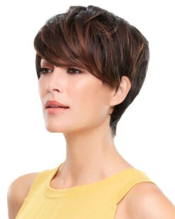 Evan | Lace Front & Monofilament Crown Synthetic Wig By Jon Renau -Gabor Store JR5979 Evan 1BRH30 Side1