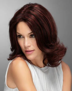 Carrie | Lace Front & Monofilament Human Hair Wig By Jon Renau -Gabor Store JR708 Carrie Curly FS2V 31V Side