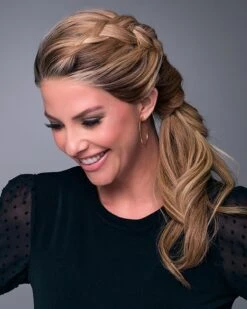 Blake-Lite | Lace Front & Monofilament Remy Human Hair Wig By Jon Renau -Gabor Store JR773 Blake Lite 12FS8 styled