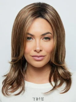 Jodie | Synthetic Lace Front Wig (Basic Cap) -Gabor Store Jodie Chocolate Pretzel 4