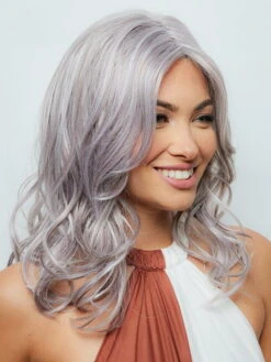 Kirby | Synthetic Lace Front Wig (Lace Part) -Gabor Store Kirby Frozen Mulberry 2