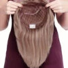 Toppiece 5001 | Half Monofilament Human Hair Wig By Louis Ferre -Gabor Store LFTP5001 cap