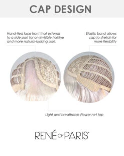 Cheyenne (Exclusive) | Lace Front & Monofilament Part Synthetic Wig By Rene Of Paris 13 Cheyenne (Exclusive) | Lace Front & Monofilament Part Synthetic Wig By Rene Of Paris -Gabor Store LaceFront LacePart Cap 01