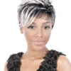Aqua | Synthetic Wig By Motown Tress -Gabor Store MT20388 Aqua RT1B 60