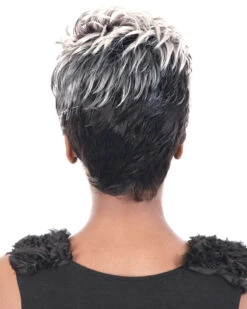 Aqua | Synthetic Wig By Motown Tress -Gabor Store MT20388 Aqua RT1B 60 back