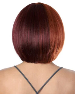 LZ Lisa11 | Lace Front Synthetic Wig By Motown Tress -Gabor Store MT31084 LZ Lisa RLCopper 99J back