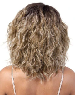 LSDP-Fara | Lace Front & Lace Part Synthetic Wig By Motown Tress -Gabor Store MT31096 LSDP Fara back