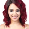 HPLP Rama | Lace Front Human Hair Wig By Motown Tress -Gabor Store MT37183 Rama Main RT1B Wine