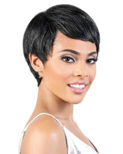 SH Pixie | Human Hair Wig By Motown Tress -Gabor Store MT37215 SH Pixie 280 side3