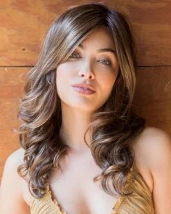 Ensley | Lace Front & Monofilament Part Synthetic Wig By Orchid -Gabor Store OC6531 Ensley ChocolatePretzel M