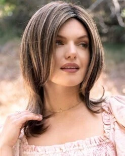 Jodie (Exclusive) | Lace Front Synthetic Wig By Orchid -Gabor Store OC6540 Jodie ChocolatePretzel M 3bacc1e5 677f 4337 8ece 6b36d6e6b226