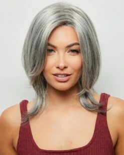 Jodie (Exclusive) | Lace Front Synthetic Wig By Orchid -Gabor Store OC6540 Jodie Salt Pepper F a1a3d9b3 7634 41fc acb9 6ed817758c1b
