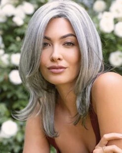 Jodie (Exclusive) | Lace Front Synthetic Wig By Orchid -Gabor Store OC6540 Jodie Salt Pepper M e06ef651 b668 495d bd39 64a6945956e5