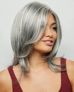 Jodie (Exclusive) | Lace Front Synthetic Wig By Orchid -Gabor Store OC6540 Jodie Salt Pepper S2 208c3487 f27e 48e4 bc72 2eb8202c1f5c