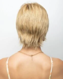 Kris | Monofilament Human Hair Wig By Orchid -Gabor Store OC8704 Kris MoonlightBlondeRoot back