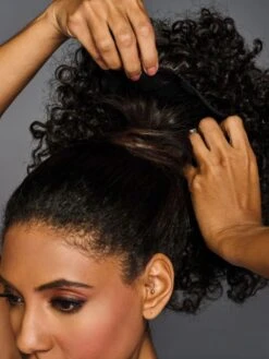 16" Coily Cinched Pony | Synthetic Ponytail -Gabor Store RESIZED HD 16inch coilypony