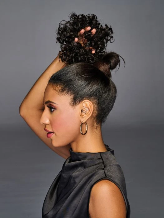 HD Coily Wrap | Synthetic Ponytail 6 HD Coily Wrap | Synthetic Ponytail - Image 4