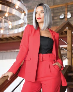 Cheyenne (Exclusive) | Lace Front & Monofilament Part Synthetic Wig By Rene Of Paris 12 Cheyenne (Exclusive) | Lace Front & Monofilament Part Synthetic Wig By Rene Of Paris -Gabor Store RP2391 Cheyenne SmokeGrey R w