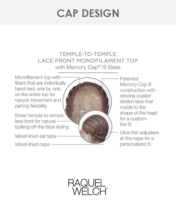 Flirting With Fashion | Lace Front & Monofilament Top Synthetic Wig By Raquel Welch 9 Flirting With Fashion | Lace Front & Monofilament Top Synthetic Wig By Raquel Welch - Image 7