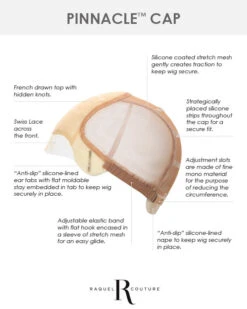 High Fashion | Lace Front & Monofilament Human Hair Wig By Raquel Welch 20 High Fashion | Lace Front & Monofilament Human Hair Wig By Raquel Welch -Gabor Store RW Pinnacle Cap1 03