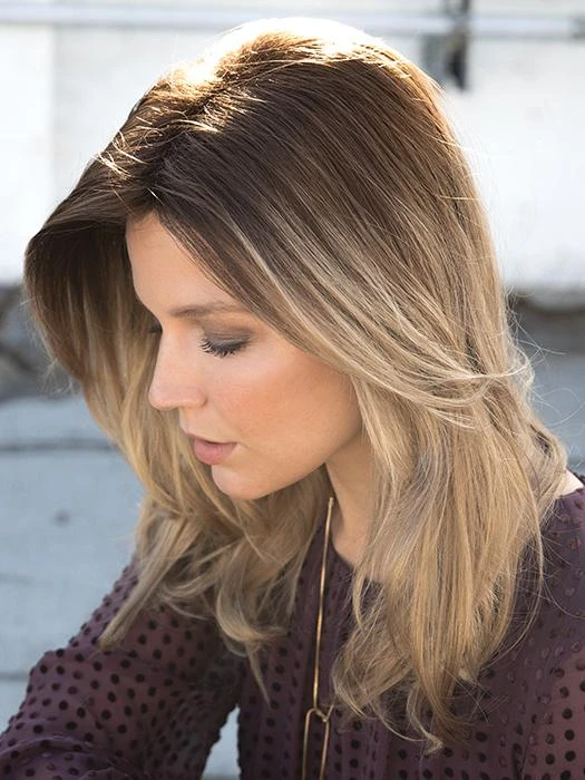 Long Top Piece | Synthetic Hair Topper (Basic Base) 4 Long Top Piece | Synthetic Hair Topper (Basic Base) - Image 2