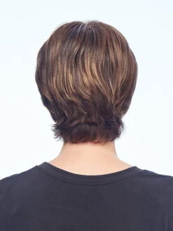 Top It Off With Fringe | Synthetic Hair Topper (Mono Crown) -Gabor Store Resized HD top it off with fringe model side 1