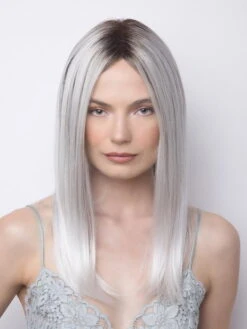 Harper | Synthetic Lace Front Wig (Mono Part) -Gabor Store Resized Harper Smoke Ivory 2077