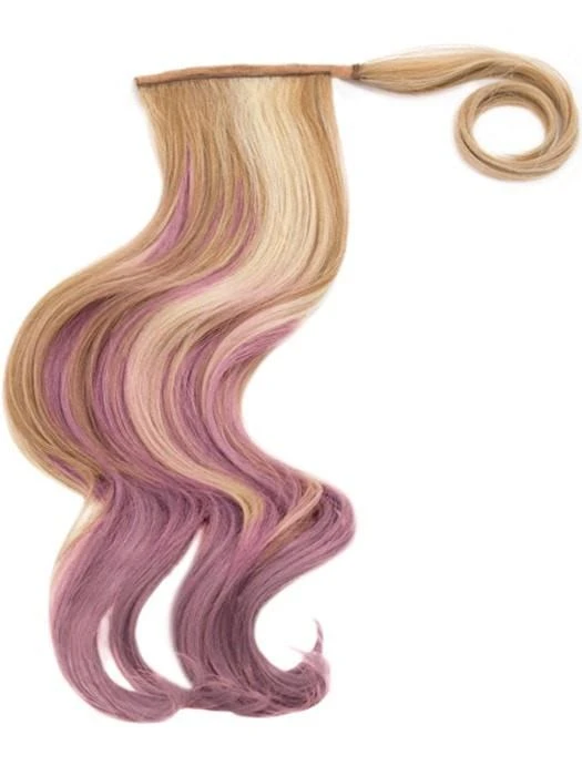 23" Color Splash Pony | HF Synthetic Ponytail (Wrap-Around) 16 23" Color Splash Pony | HF Synthetic Ponytail (Wrap-Around) - Image 14