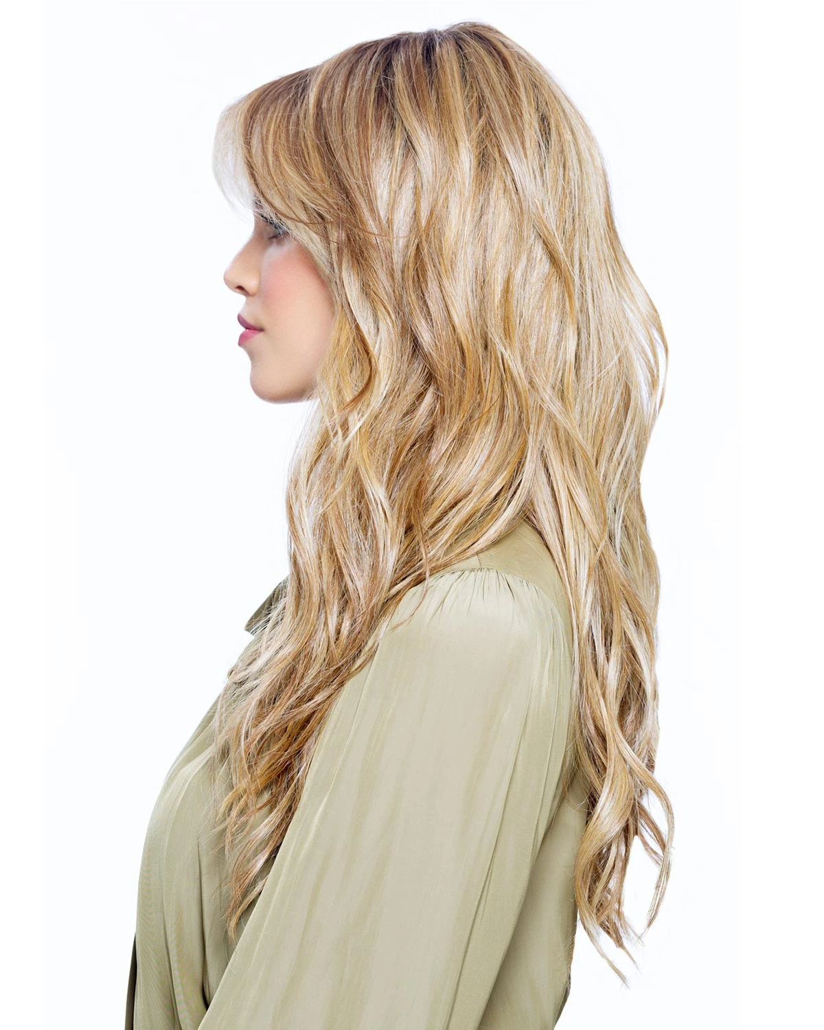 California Beach Waves | Lace Front & Monofilament Top Synthetic Wig By TressAllure 5 California Beach Waves | Lace Front & Monofilament Top Synthetic Wig By TressAllure - Image 3
