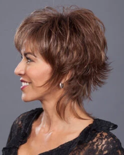 Sienna | Synthetic Wig By TressAllure -Gabor Store TAV1308 Sienna DarkAmber side2