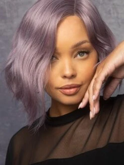 Chic Wavez | Synthetic Lace Front Wig (Mono Part) -Gabor Store Untitled 1 0001 Chic Wavez Lilac Cloud 93569