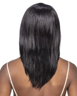 Seda | Lace Front Remy Human Hair Wig By Vivica Fox -Gabor Store VF37149 Seda Natural back