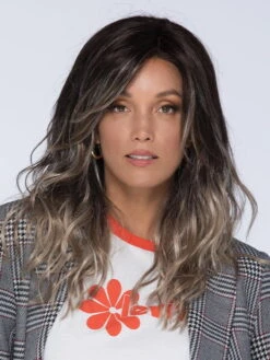 Verona | Synthetic Lace Front Wig (Mono Top) -Gabor Store Verona AMERICANO 27