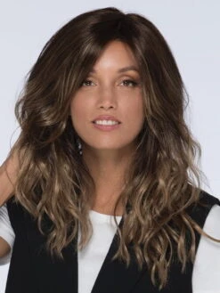 Verona | Synthetic Lace Front Wig (Mono Top) -Gabor Store Verona TOFFEELATTE 09