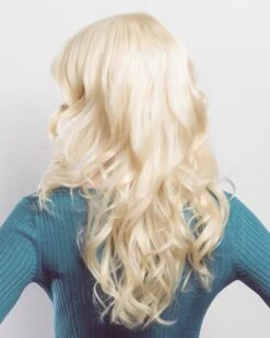 Liz B | Lace Front & Monofilament Human Hair Wig By Wig Pro -Gabor Store WP121B LizB Wig Platinum Back