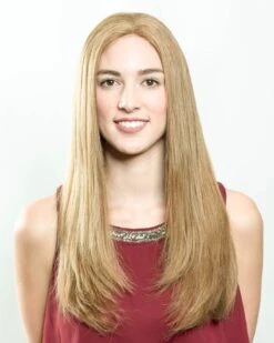 Amber | Monofilament Human Hair Wig By Wig Pro -Gabor Store WP37005 Amber 8 Front