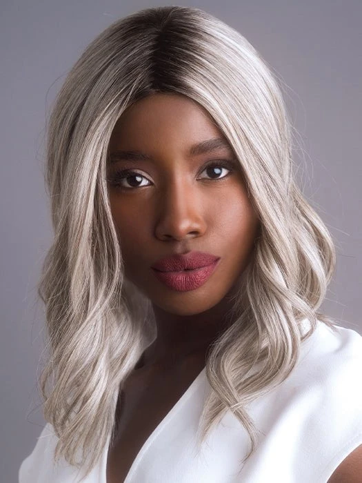 High Heat Mid Wavy Topper | Synthetic Hair Topper (Lace Part) 7 High Heat Mid Wavy Topper | Synthetic Hair Topper (Lace Part) - Image 5