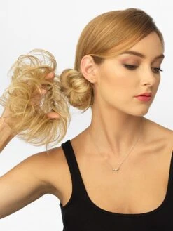 Wavy Wrap | HF Synthetic Hair Bun 19 Wavy Wrap | HF Synthetic Hair Bun -Gabor Store Wavy Wrap How to 2