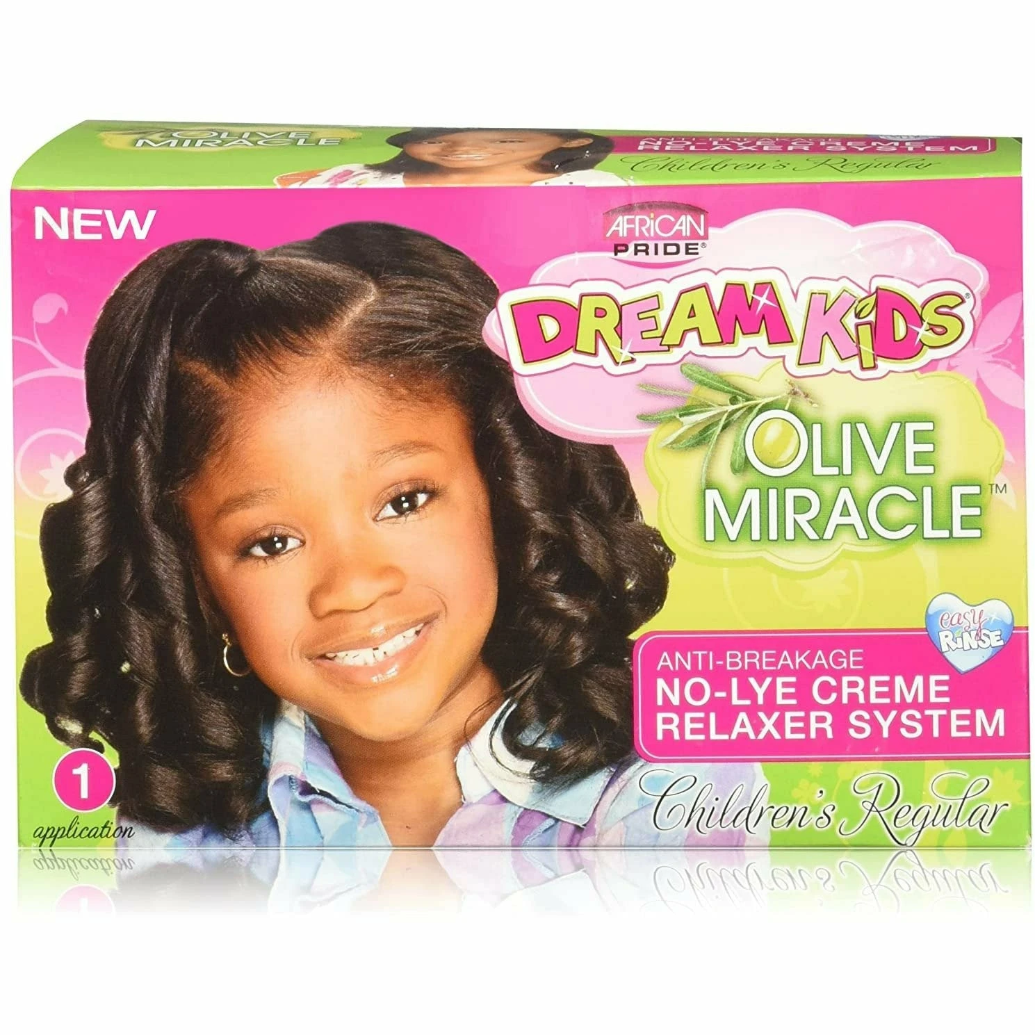 African Pride: Dream Kids Olive Miracle No-Lye Relaxer Regular, Coarse 3 African Pride: Dream Kids Olive Miracle No-Lye Relaxer Regular, Coarse