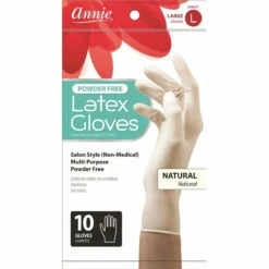 Annie: Latex Gloves (Powder-Free) -Gabor Store annie salon tools large 3847 annie latex gloves powder free 15797910503510