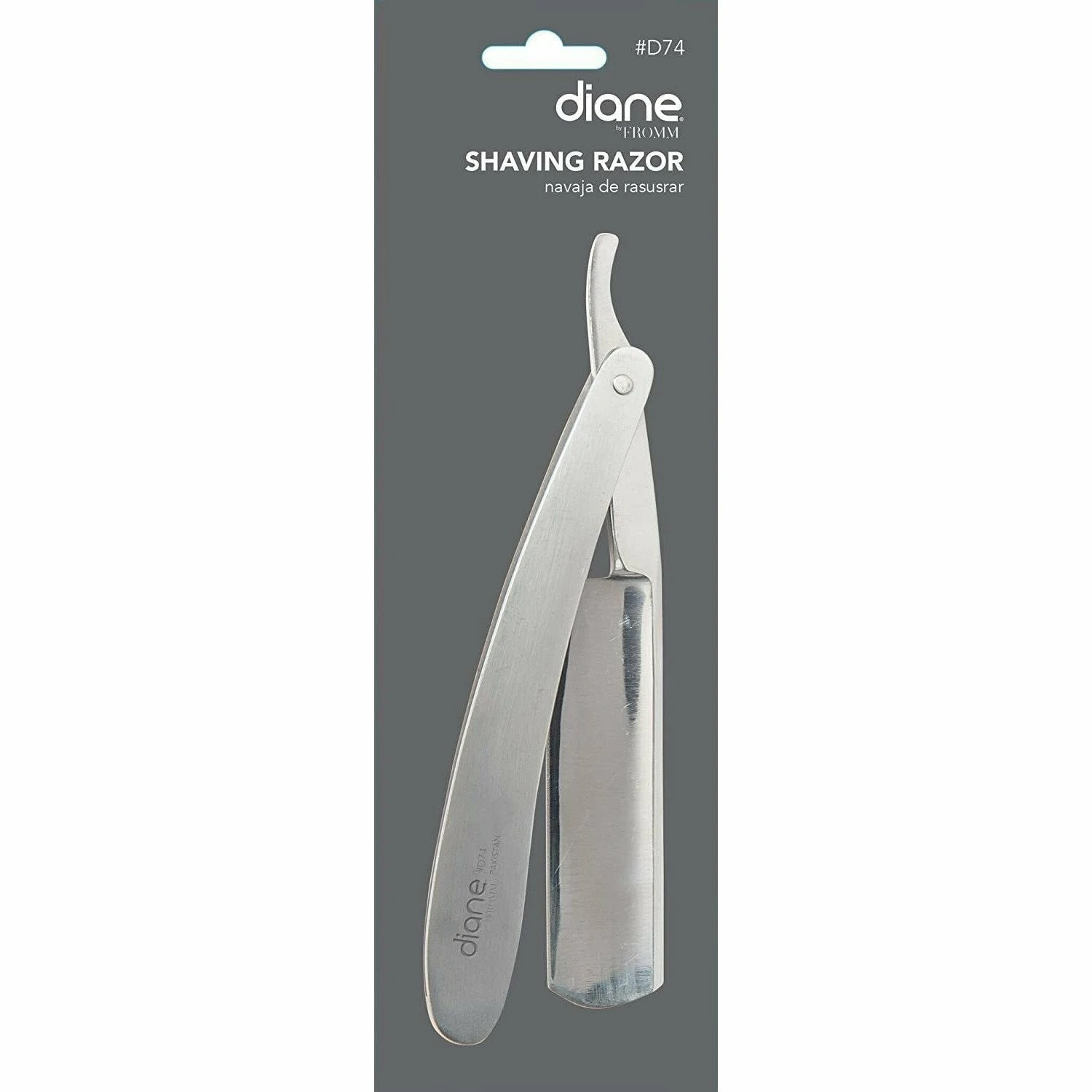 Diane: Professional Straight Razor With Stainless Steel Handle #D74 5 Diane: Professional Straight Razor With Stainless Steel Handle #D74 - Image 3