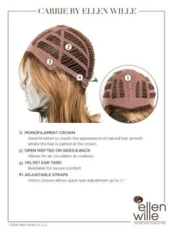 Carrie | Synthetic Wig (Mono Crown) -Gabor Store ewcarrie 16 lg 1