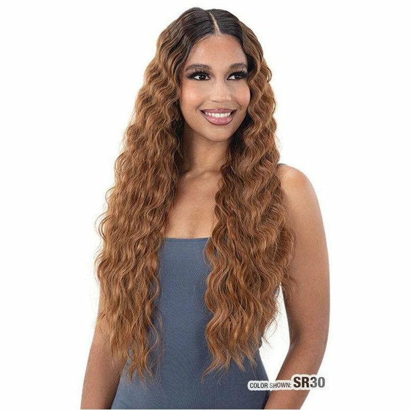 FreeTress: Equal - Deep Wave-003 5" Ear To Ear Front Lace 4 FreeTress: Equal - Deep Wave-003 5" Ear To Ear Front Lace - Image 2