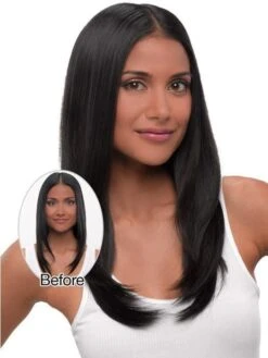 22" Straight HF Synthetic Hair Extension (1 Piece) | Clip In -Gabor Store hd22sxtr 02 lg 1 52424376 40b5 4c03 b1a7 0bd3a1866c1e