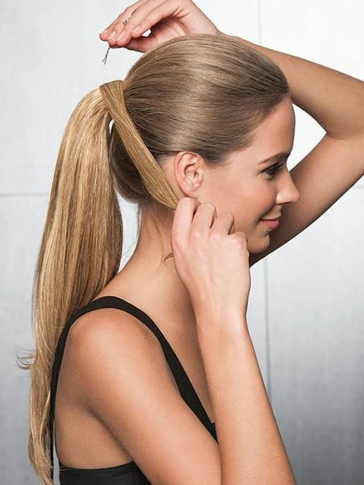 18" Simply Straight Pony | Synthetic Ponytail (Wrap-Around) 5 18" Simply Straight Pony | Synthetic Ponytail (Wrap-Around) - Image 3