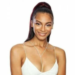 Mane Concept: Wrap & Tie New Wave 22" -Gabor Store mane concept drawstring ponytails mane concept wrap tie new wave 22 28793086640214