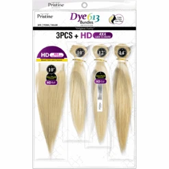 Pristine: Dye 613 Bundles 3PCS+ HD 4X4 CLOSURE - Straight